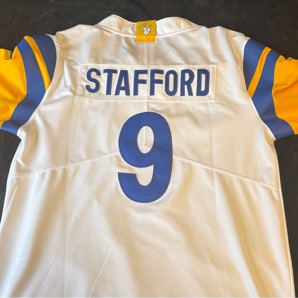 Matthew Stafford Rams Super Bowl jersey size M